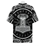 Mjolnir Norse Mythology Print Hawaiian Shirt