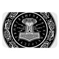 Mjolnir Norse Mythology Print Indoor Door Mat