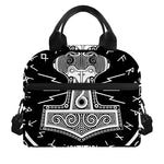 Mjolnir Norse Mythology Print Insulated Lunch Bag