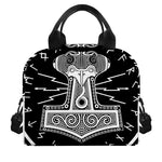 Mjolnir Norse Mythology Print Insulated Lunch Bag