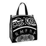 Mjolnir Norse Mythology Print Insulated Lunch Tote