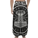 Mjolnir Norse Mythology Print Lantern Pants