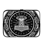 Mjolnir Norse Mythology Print Laptop Sleeve
