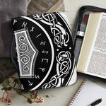Mjolnir Norse Mythology Print Leather Bible Cover