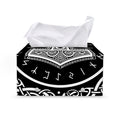 Mjolnir Norse Mythology Print Leather Tissue Box Cover
