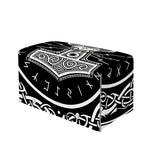 Mjolnir Norse Mythology Print Leather Tissue Box Cover