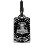 Mjolnir Norse Mythology Print Luggage Tag