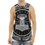 Mjolnir Norse Mythology Print Men's Muscle Tank Top