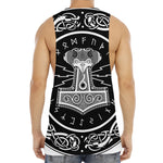 Mjolnir Norse Mythology Print Men's Muscle Tank Top