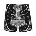 Mjolnir Norse Mythology Print Men's Sports Shorts