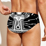 Mjolnir Norse Mythology Print Men's Swim Briefs