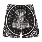 Mjolnir Norse Mythology Print Men's Swim Trunks
