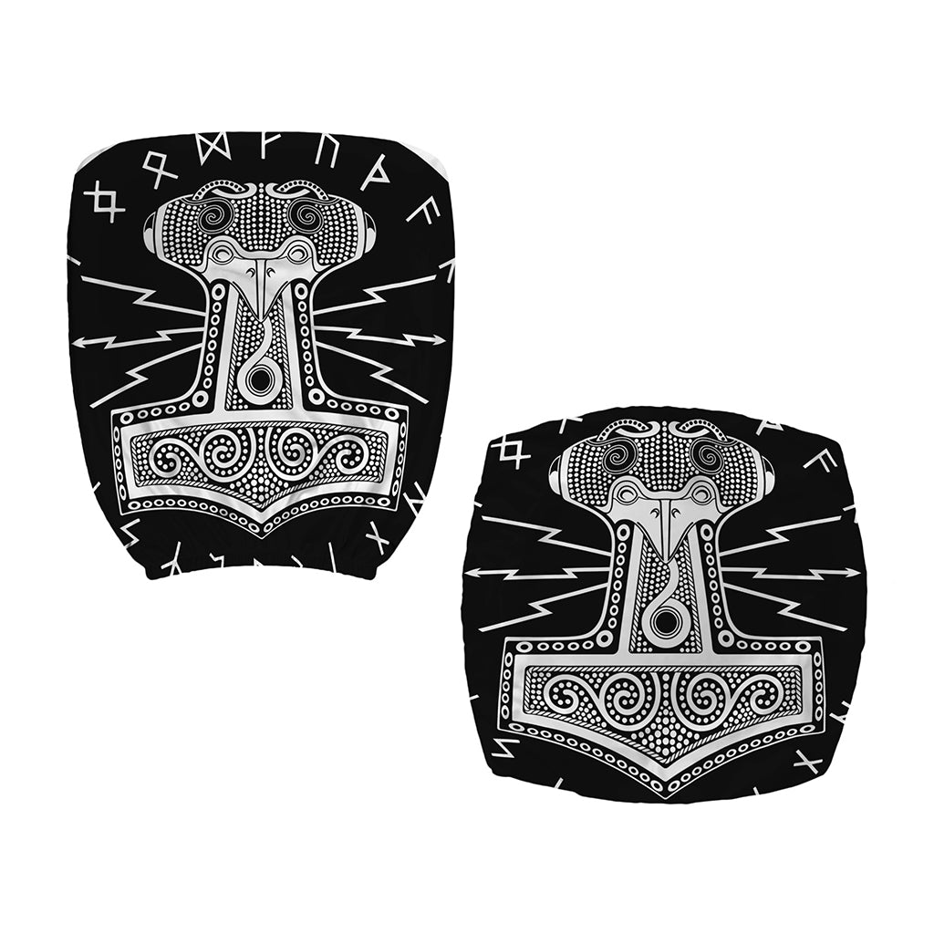 Mjolnir Norse Mythology Print Office Chair Cover