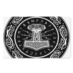 Mjolnir Norse Mythology Print Polyester Doormat