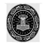 Mjolnir Norse Mythology Print Polyester Shower Curtain