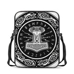 Mjolnir Norse Mythology Print Rectangular Crossbody Bag