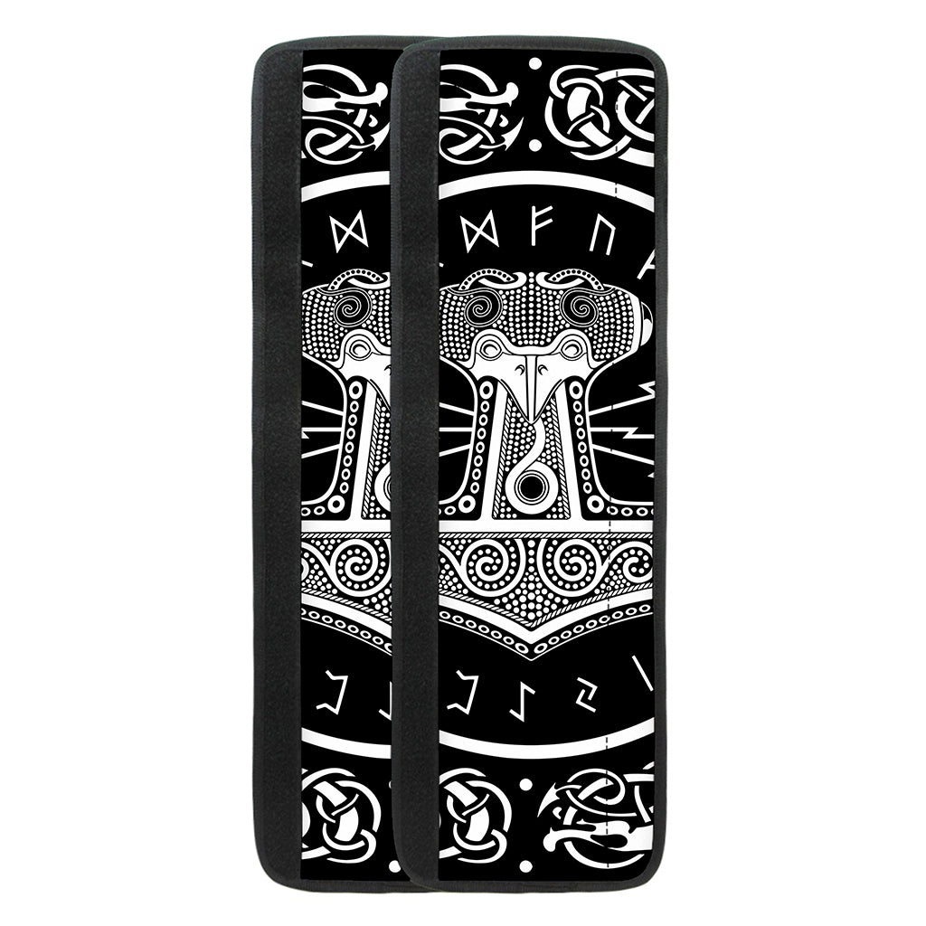 Mjolnir Norse Mythology Print Refrigerator Handle Covers