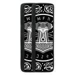 Mjolnir Norse Mythology Print Refrigerator Handle Covers