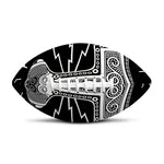 Mjolnir Norse Mythology Print Rugby Ball