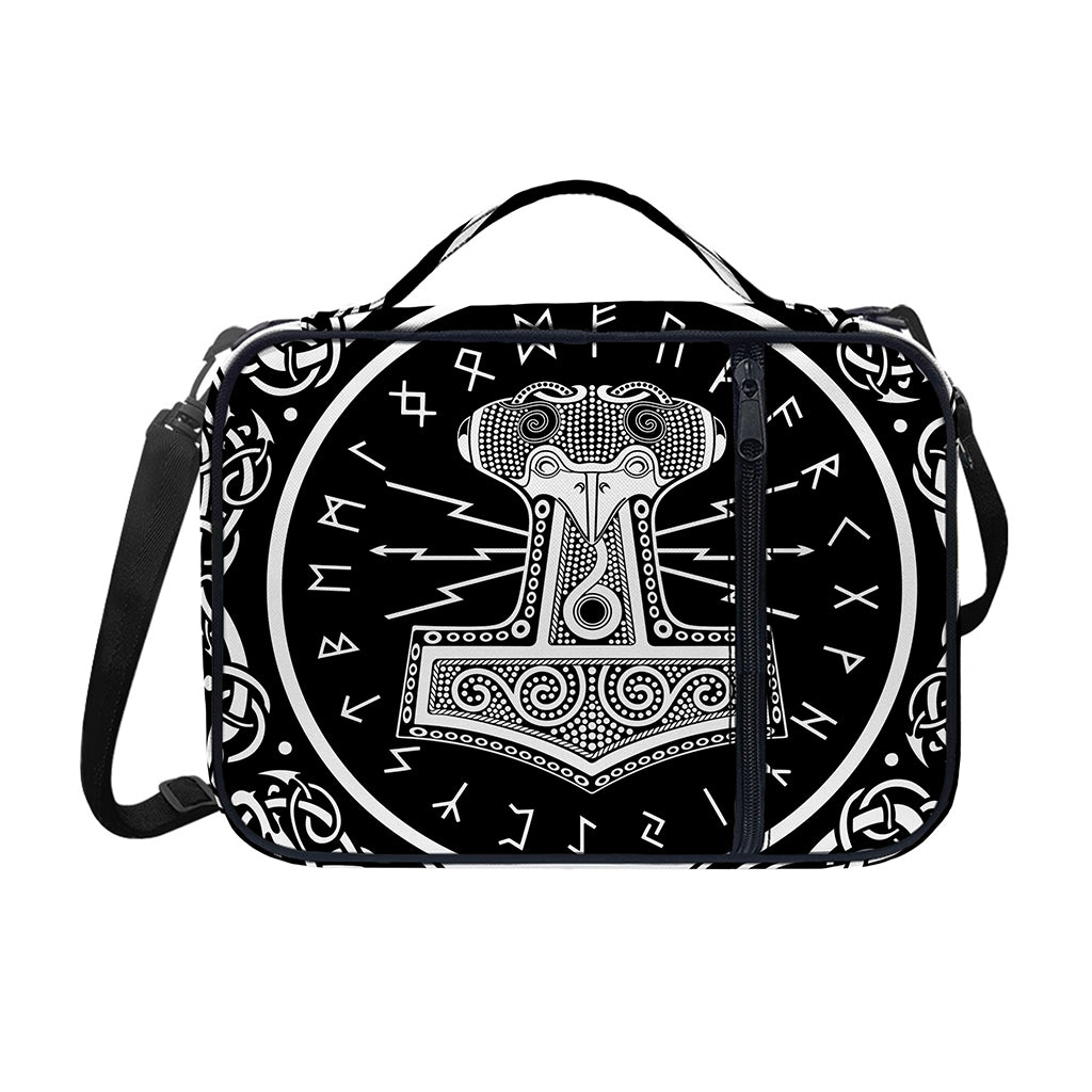 Mjolnir Norse Mythology Print Shoulder Strap Bible Bag