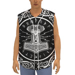Mjolnir Norse Mythology Print Sleeveless Baseball Jersey