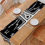 Mjolnir Norse Mythology Print Table Runner