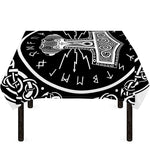 Mjolnir Norse Mythology Print Tablecloth