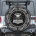 Mjolnir Norse Mythology Print Tire Cover With Camera Hole