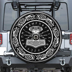 Mjolnir Norse Mythology Print Tire Cover With Camera Hole