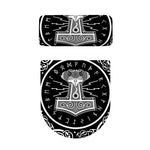 Mjolnir Norse Mythology Print Toilet Lid And Tank Cover Set