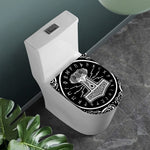 Mjolnir Norse Mythology Print Toilet Lid Cover