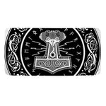 Mjolnir Norse Mythology Print Towel