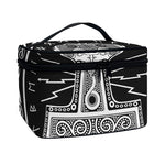 Mjolnir Norse Mythology Print Travel Makeup Bag