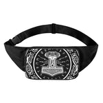 Mjolnir Norse Mythology Print Waist Bag