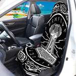 Mjolnir Norse Mythology Print Waterproof Car Seat Cover