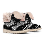 Mjolnir Norse Mythology Print Winter Boots