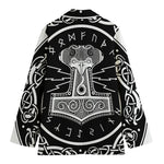 Mjolnir Norse Mythology Print Women's Blazer