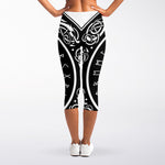 Mjolnir Norse Mythology Print Women's Capri Leggings