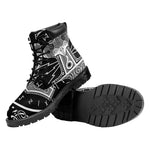 Mjolnir Norse Mythology Print Work Boots