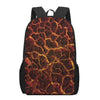 Molten Lava Print 17 Inch Backpack