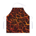 Molten Lava Print Adjustable Apron