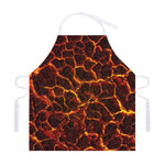 Molten Lava Print Adjustable Apron