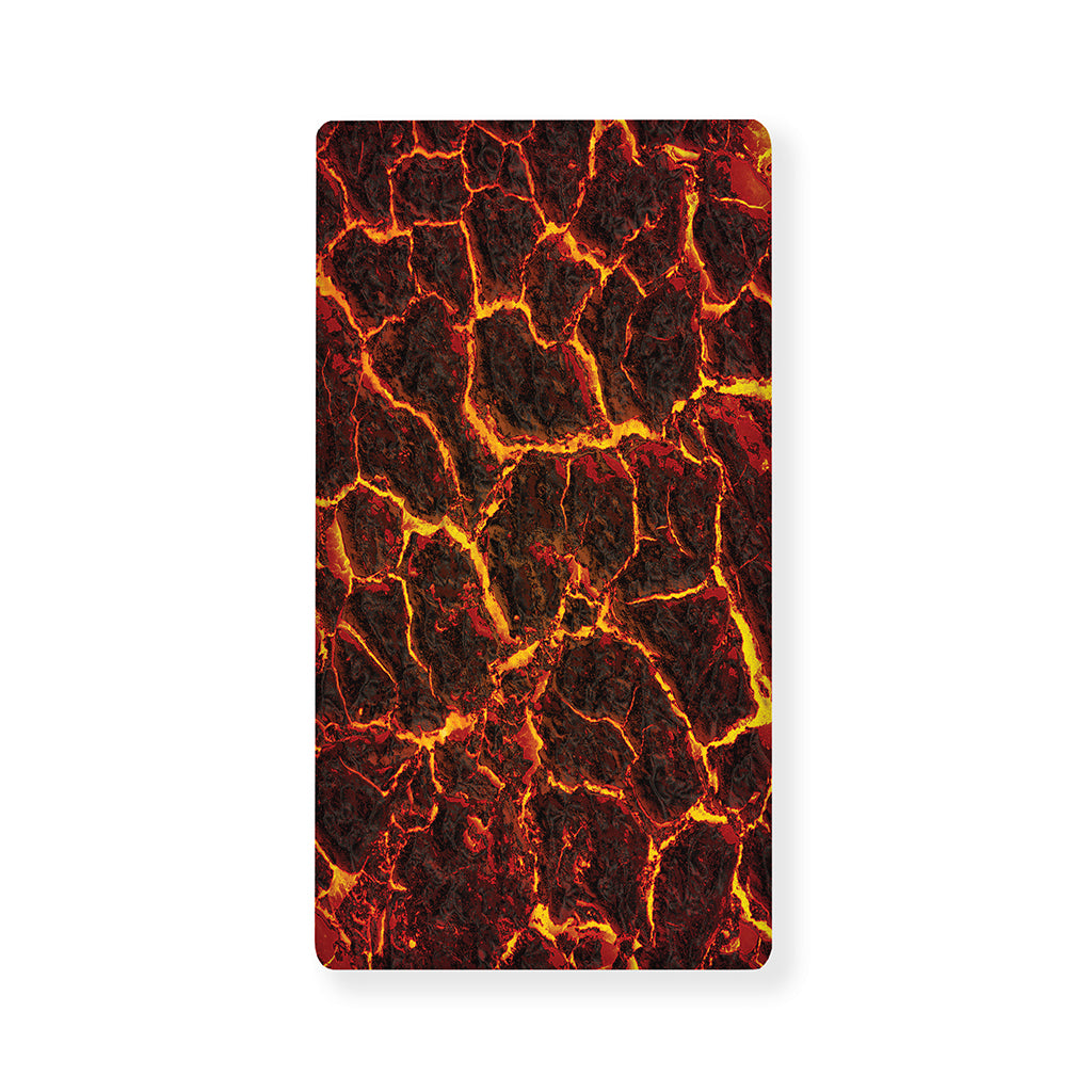 Molten Lava Print Baby Crib Sheet