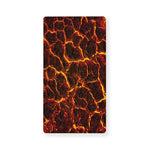Molten Lava Print Baby Crib Sheet