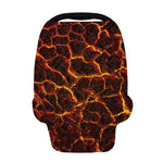 Molten Lava Print Baby Seat Cover