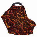 Molten Lava Print Baby Seat Cover