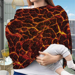 Molten Lava Print Baby Seat Cover
