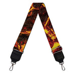 Molten Lava Print Bag Strap
