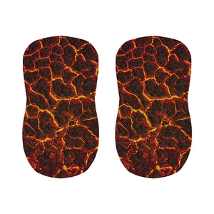 Molten Lava Print Bar Stool Covers