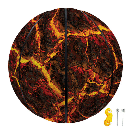 Molten Lava Print Basketball